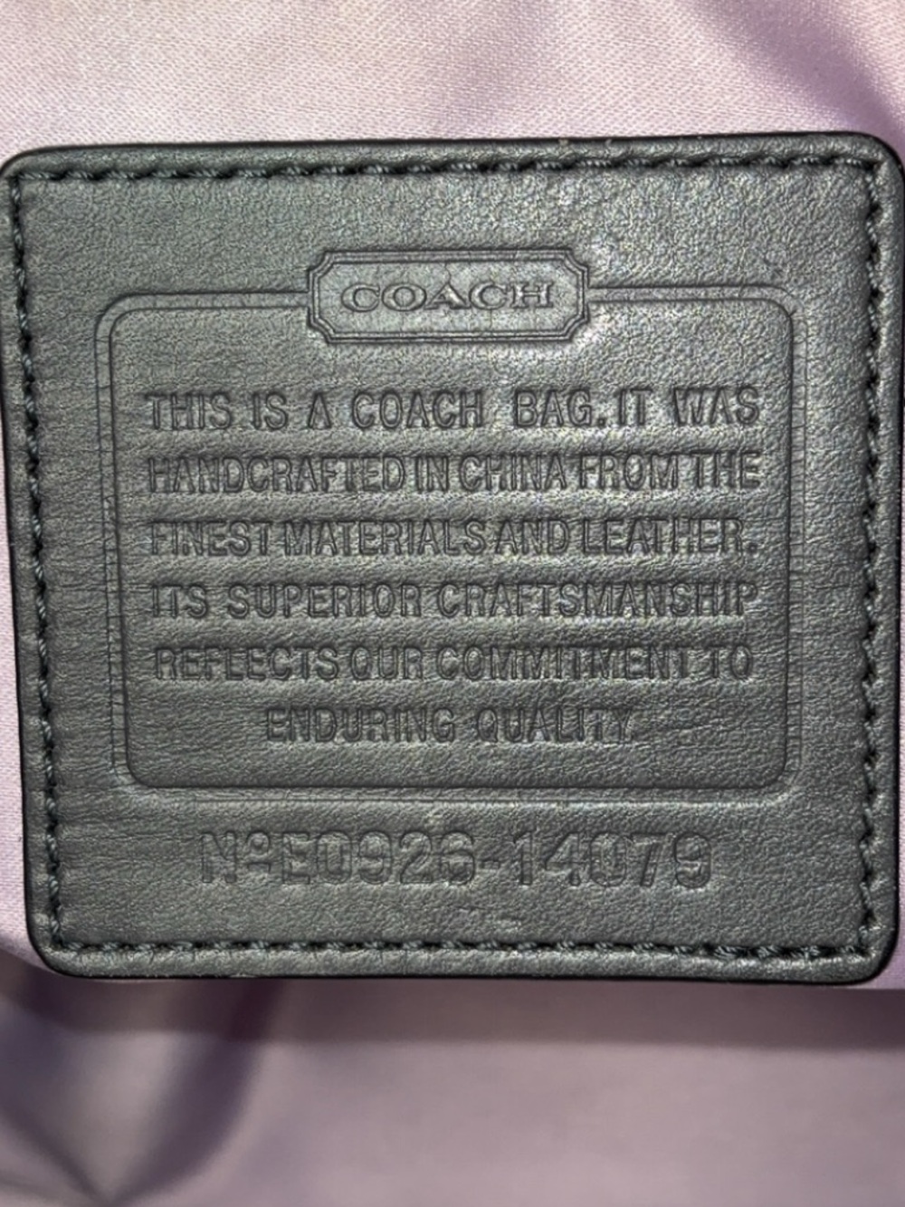 Coach 2009 Lexi Pleated Patent Leather Crossbody EUC - Picture 11 of 12